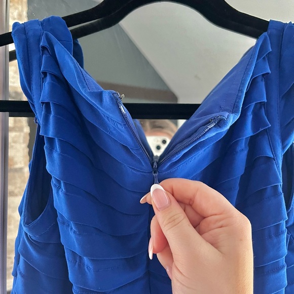 Blue Adrianna Papell Dress! - Picture 4 of 4